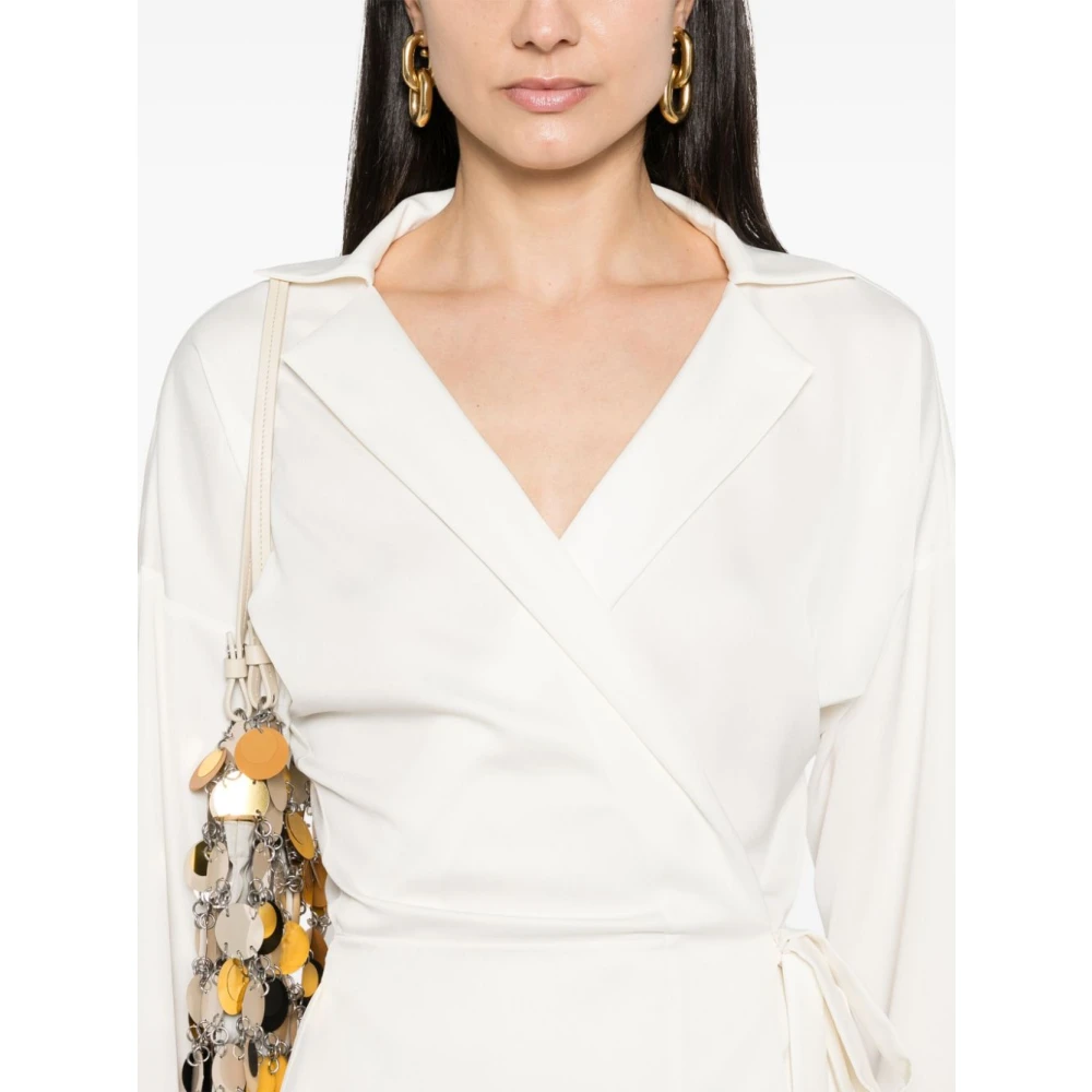 Philosophy di Lorenzo Serafini Ivoor Dameshemden Ss25 White Dames