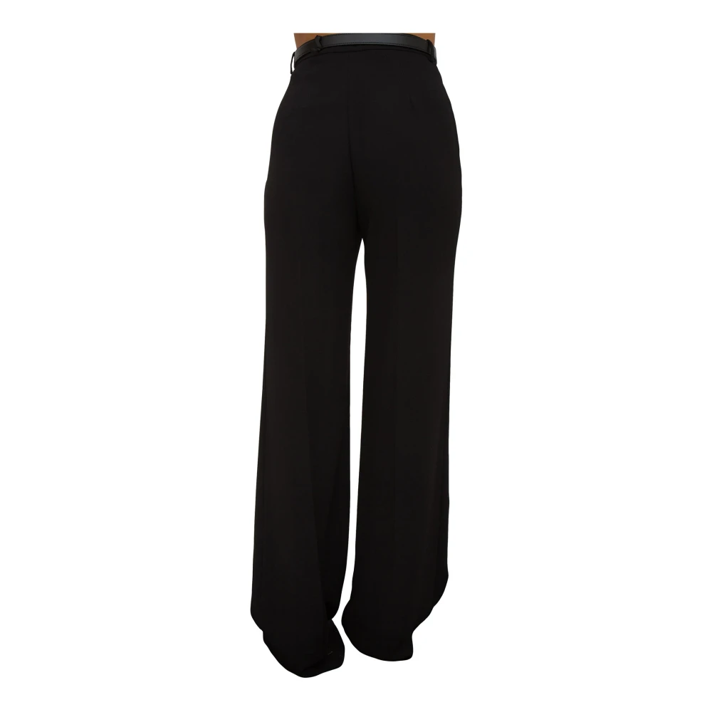 Elisabetta Franchi Stijlvolle Broek voor Vrouwen Black Dames