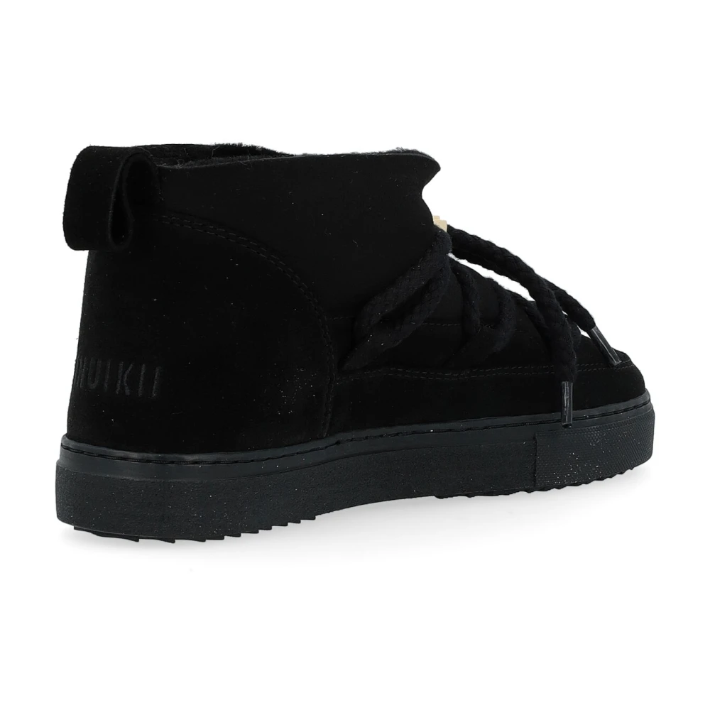 Inuikii Klassieke Lage Zwarte Schoenen Black Dames