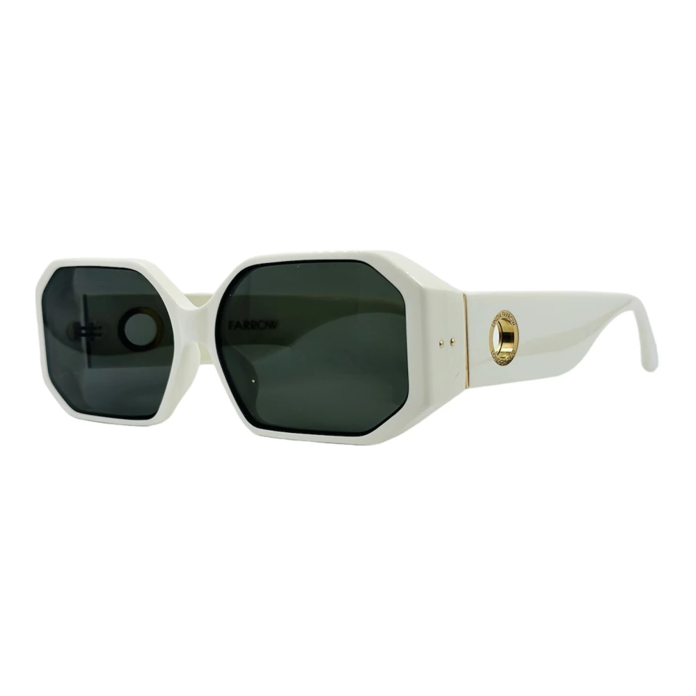 Bailey Solbriller - Hvit/Grønn UV-beskyttelse