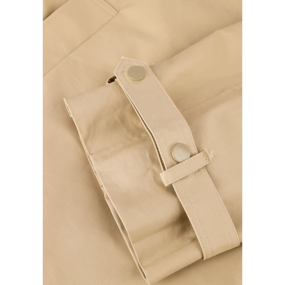 Notre-v Tijdloze Beige Trenchcoat voor Vrouwen Beige Dames