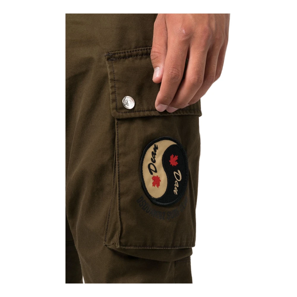 Dsquared2 Slim Fit Cargo Broek Brown Heren