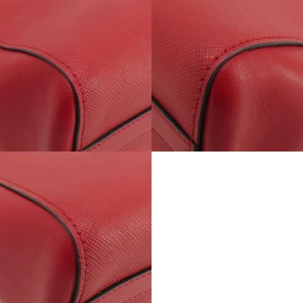 Prada Vintage Pre-owned Fabric prada-bags Red Dames