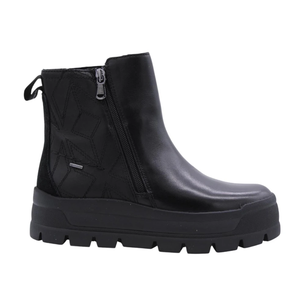Geox, Ankle Boots, female, Black, 5 UK, Chic Ankle Boots for Women