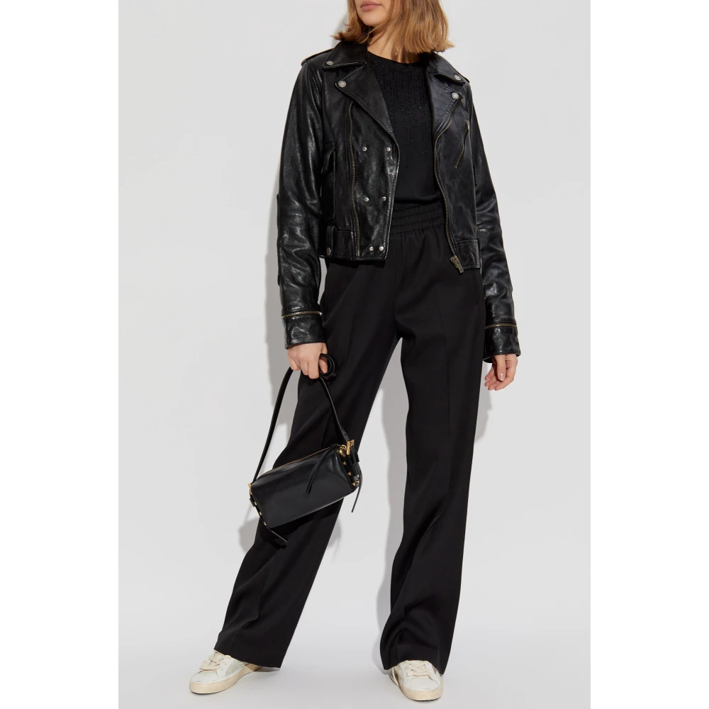Golden Goose Top met kralen Black Dames