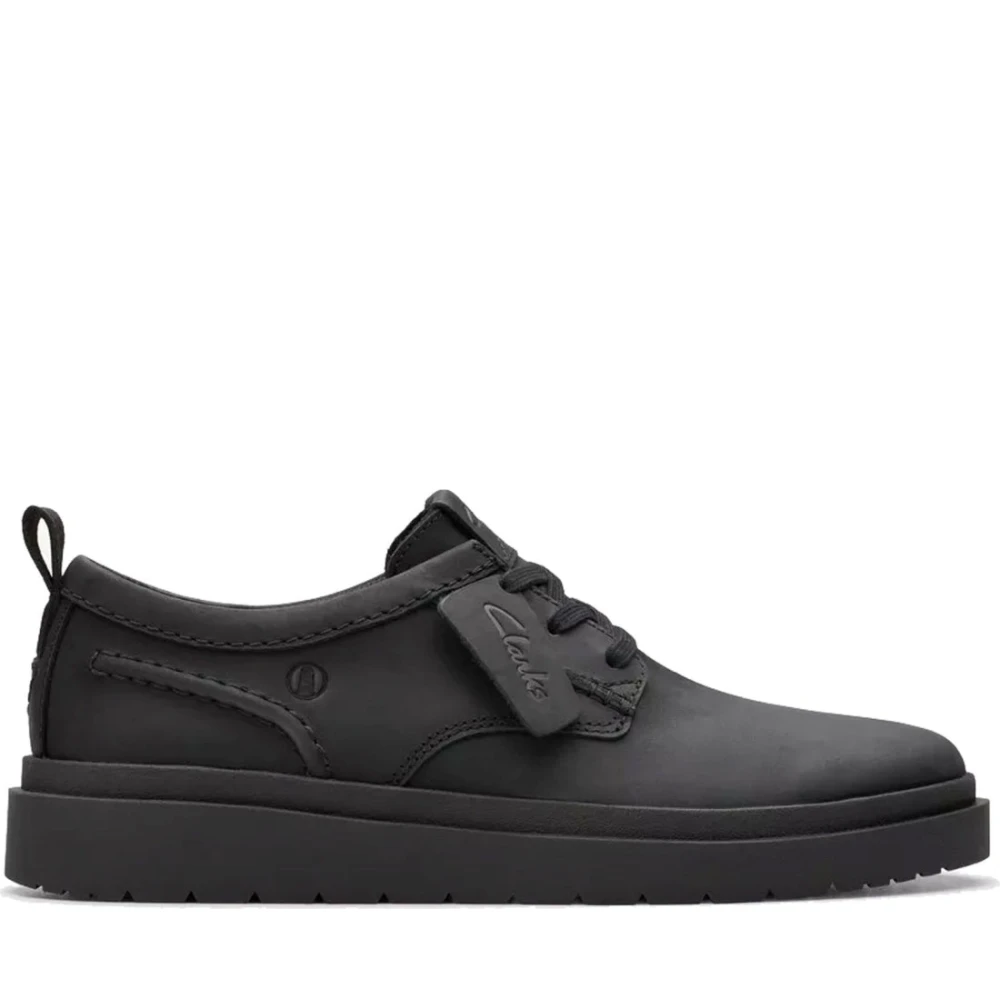 Clarks Men's Black Leisure Trainers - Sneakers - 7 Uk - Shoes