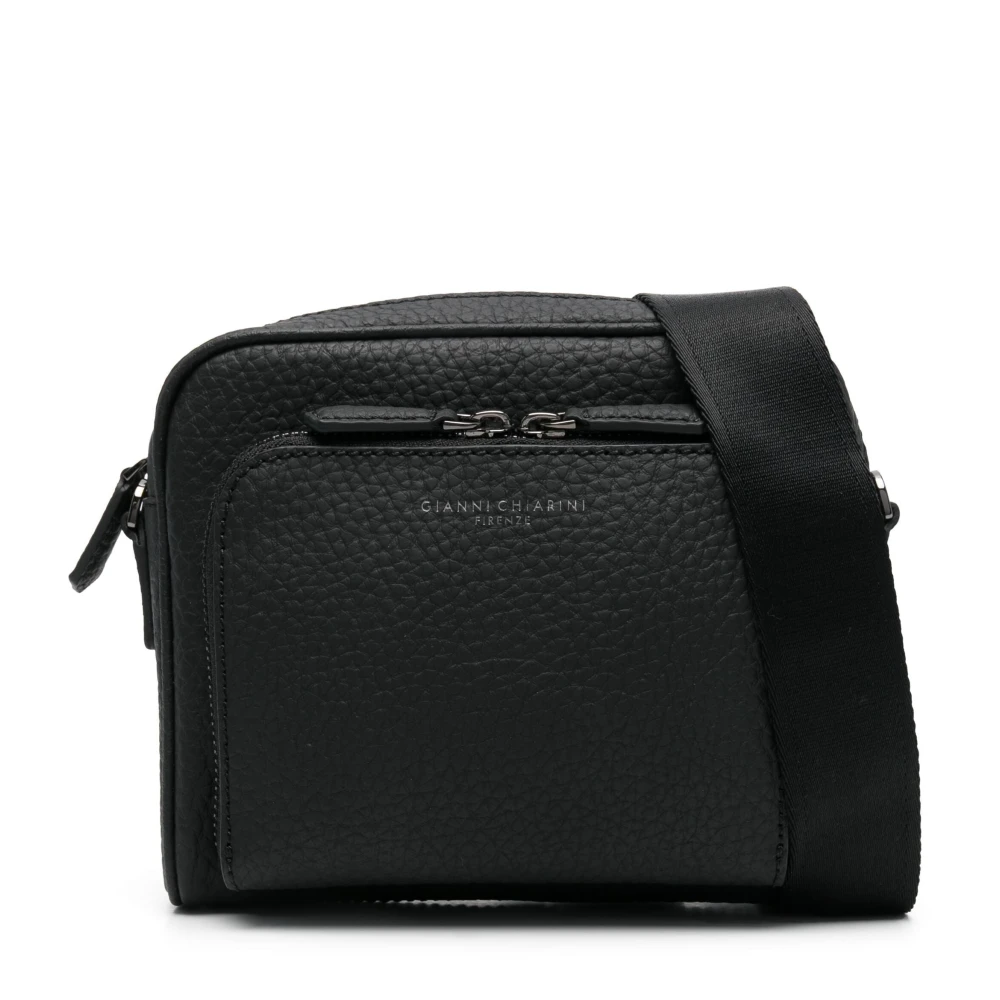 Gianni Chiarini Florence Crossbody Tas Black Heren