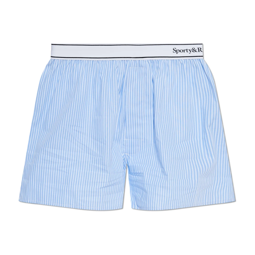 Sporty & Rich Shorts Blue Dames