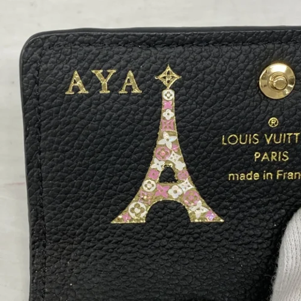 Louis Vuitton Vintage Pre-owned Fabric key-holders Black Unisex
