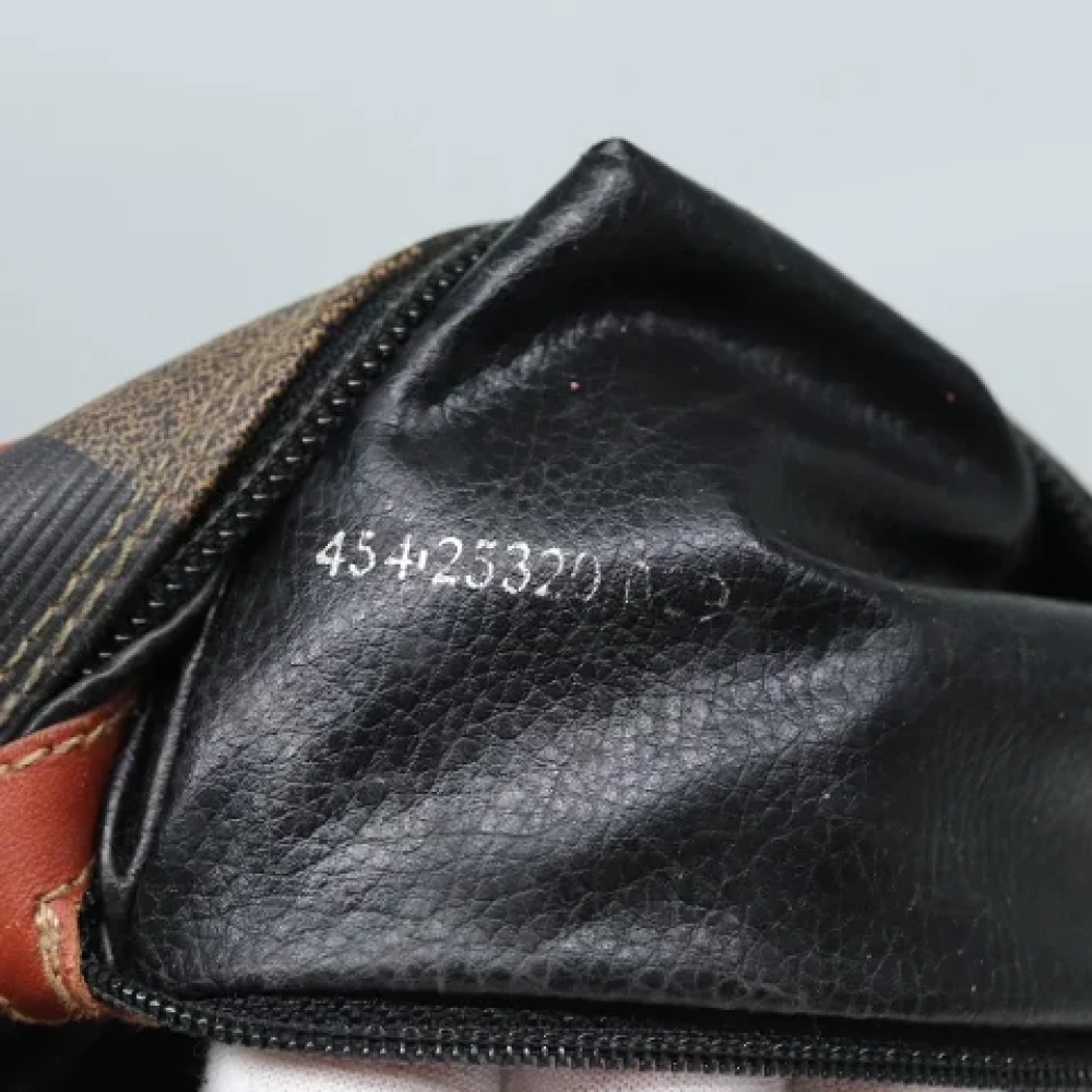 Fendi Vintage Pre-owned Canvas fendi-bags Brown Dames