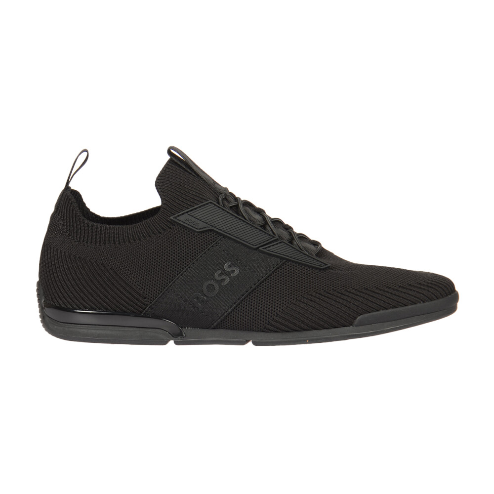 Black hugo boss sneakers best sale