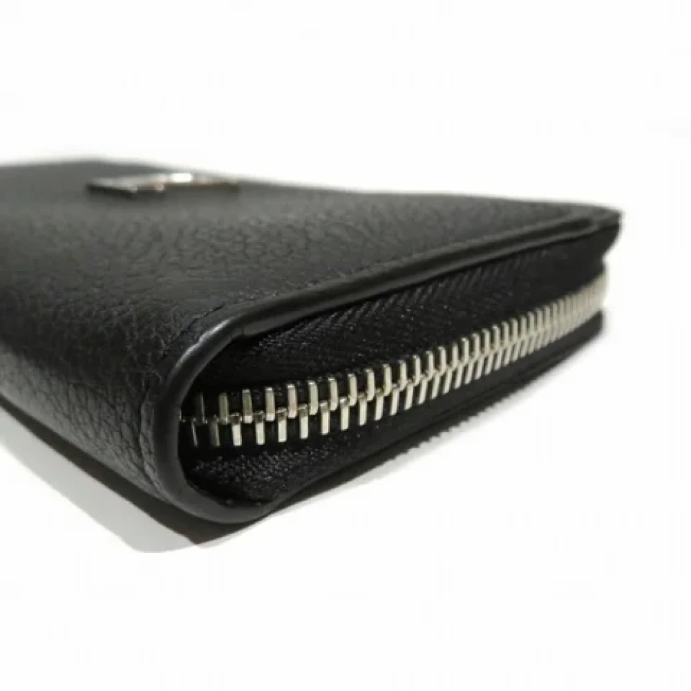 Louis Vuitton Vintage Pre-owned Leather wallets Black Dames