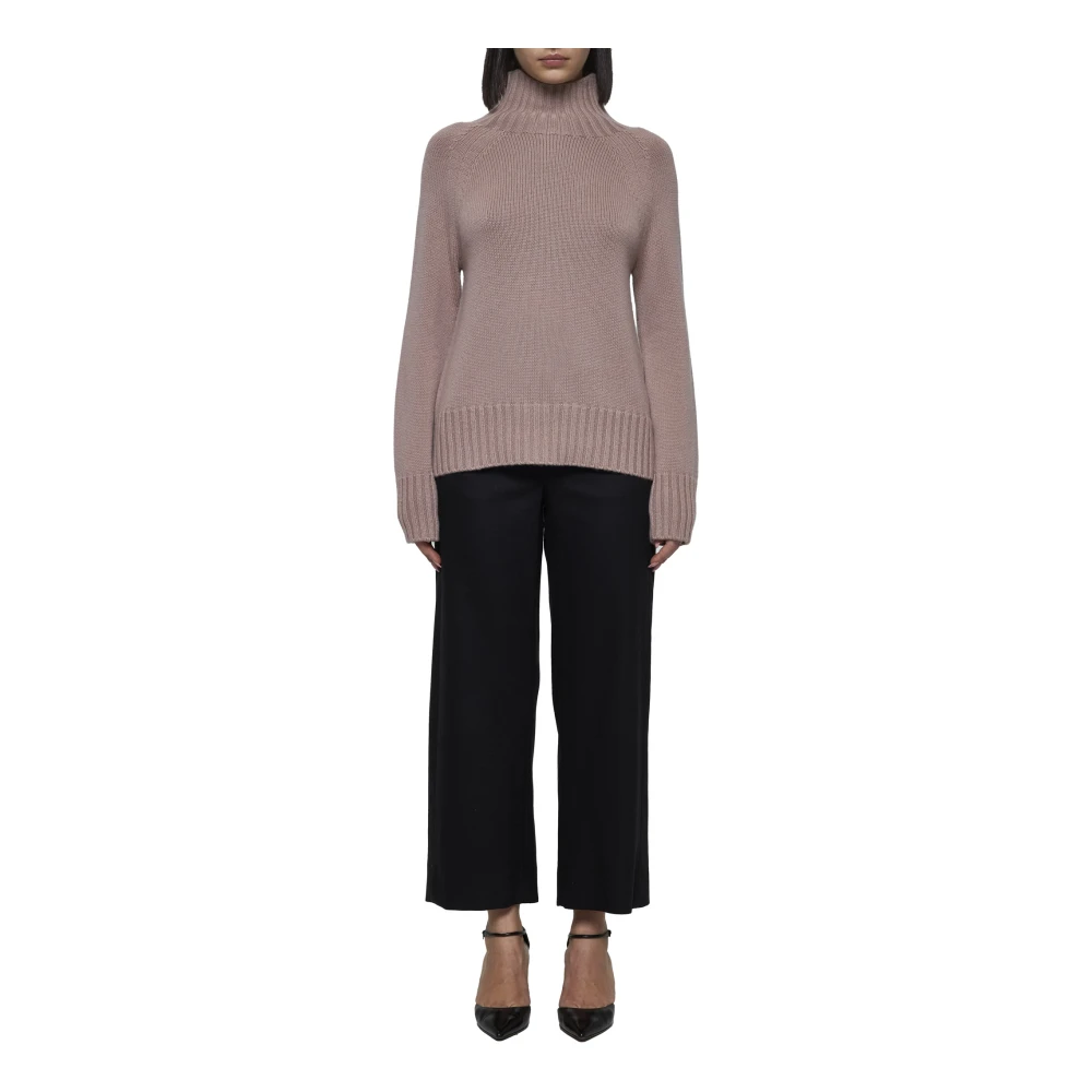 Max Mara Roze Mantova Coltrui Trui Pink Dames
