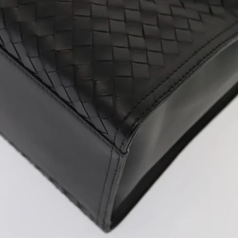 Bottega Veneta Vintage Pre-owned Leather totes Black Dames