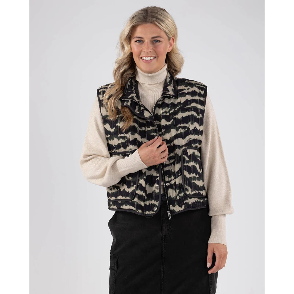 Nukus Tiana Mouwloos Vest Multicolor Dames
