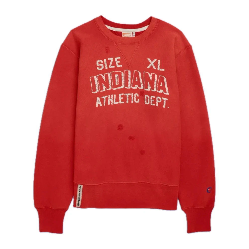 Champion Vintage Crewneck Sweatshirt Red Heren