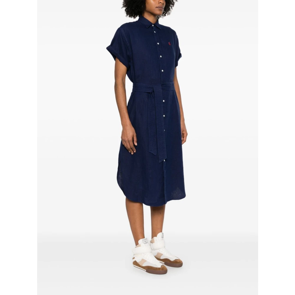 Polo Ralph Lauren Elegante Jurken Collectie Blue Dames