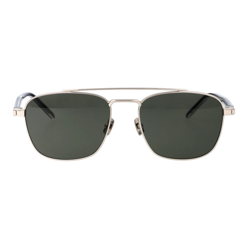 Saint Laurent Unisex Gray Sunglasses, 56 Mm, Fashion Sunglasses Sl 665