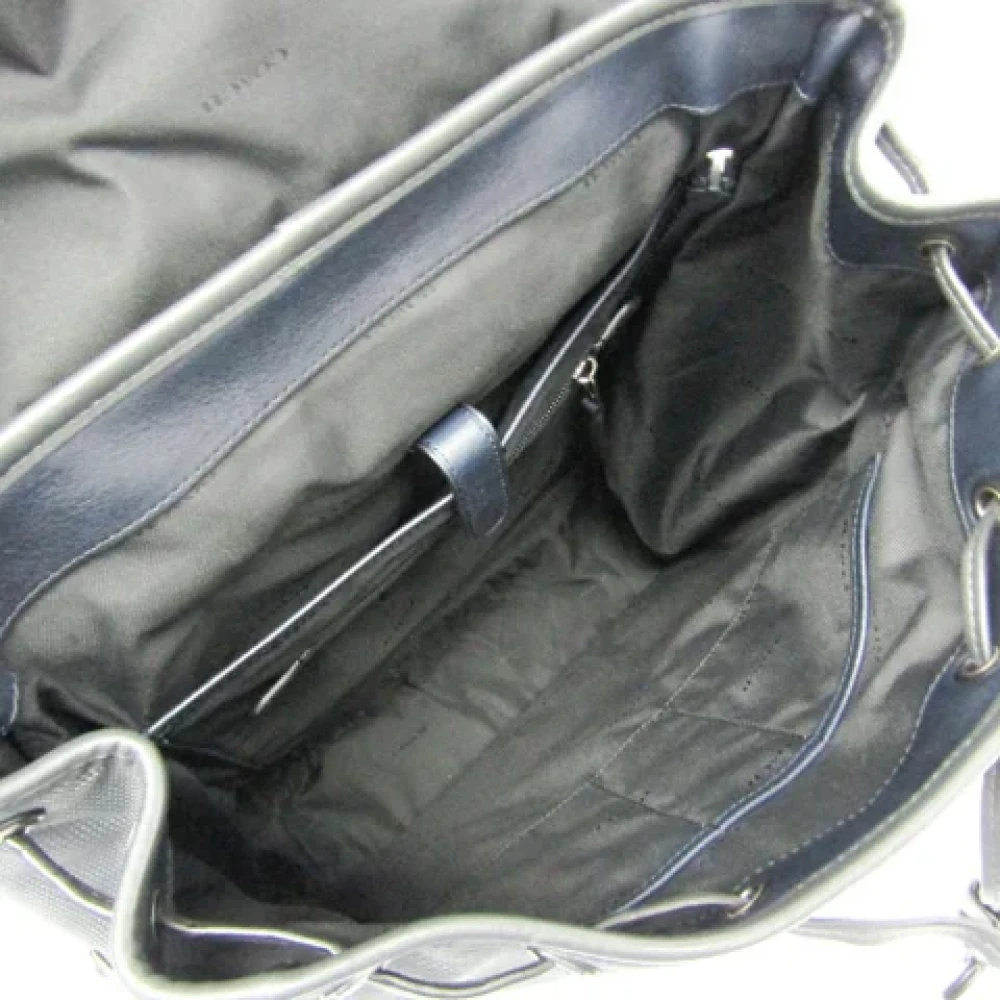 Coach Pre-owned Suede backpacks Gray Dames