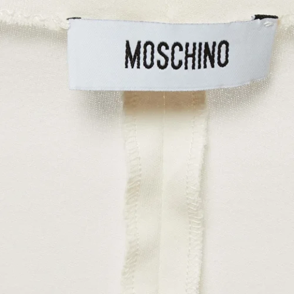 Moschino Pre-Owned Pre-owned Fabric dresses White Dames