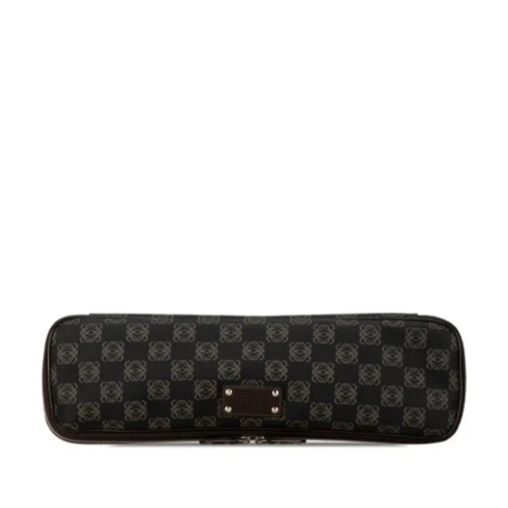 Loewe Pre-owned Canvas handbags Black Dames