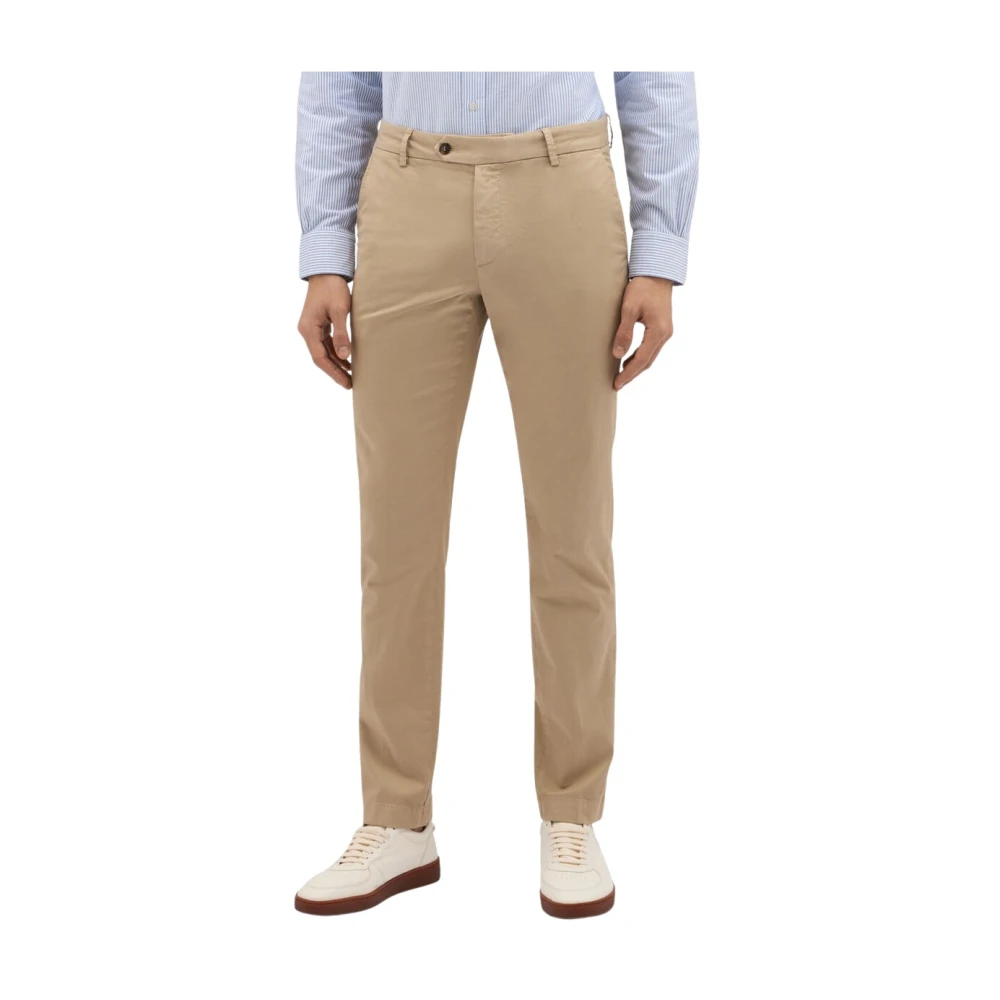 Brooks Brothers Men's Beige Chinos, W42, Stretch Cotton Chinos