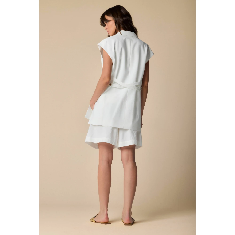 Kocca Stijlvolle Vesten voor een Trendy Look White Dames