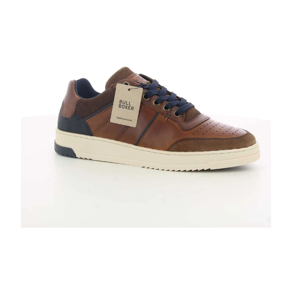 Bullboxer Cognac Herensneakers Upgrade Brown Heren