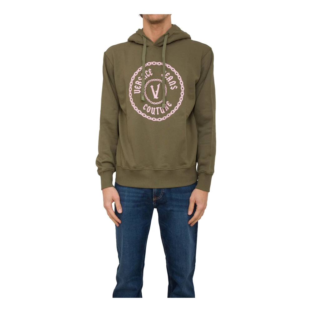 Sweatshirts & Hoodies > Hoodies - - Versace Jeans Couture - Modalova