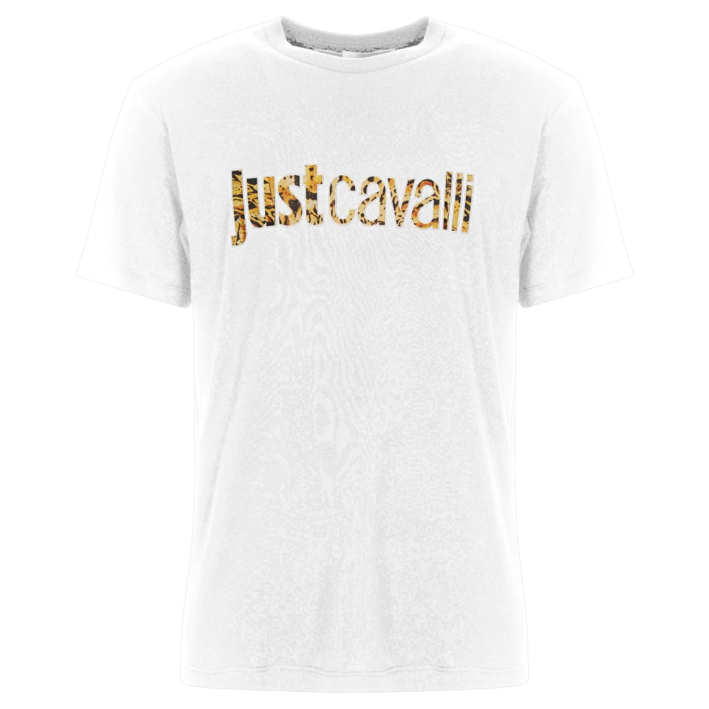 Just Cavalli T-shirts en Polos White Heren