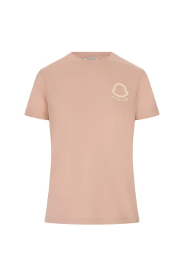 Embroidered Tonal Logo Cotton T-Shirt