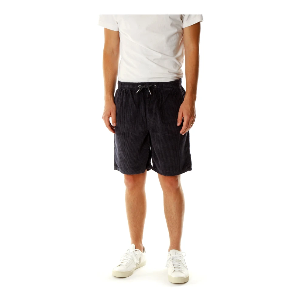 Pepe Jeans Corduroy Pull On Shorts Regular Fit Gray Heren