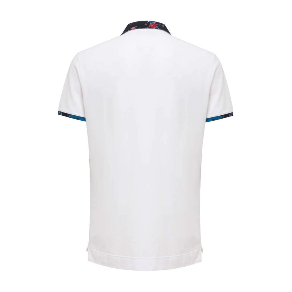 Fendi Korte mouw wit poloshirt White Heren