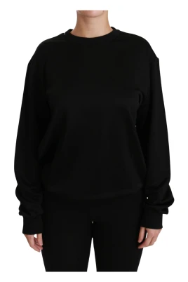 Elegant svart bomullströja