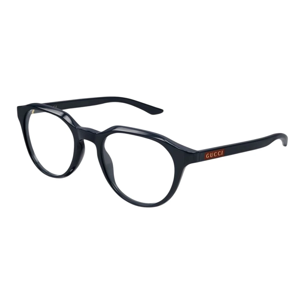 Gucci Men's Blue Panthos Optical Frame - Glasses - 49 Mm - Accessories