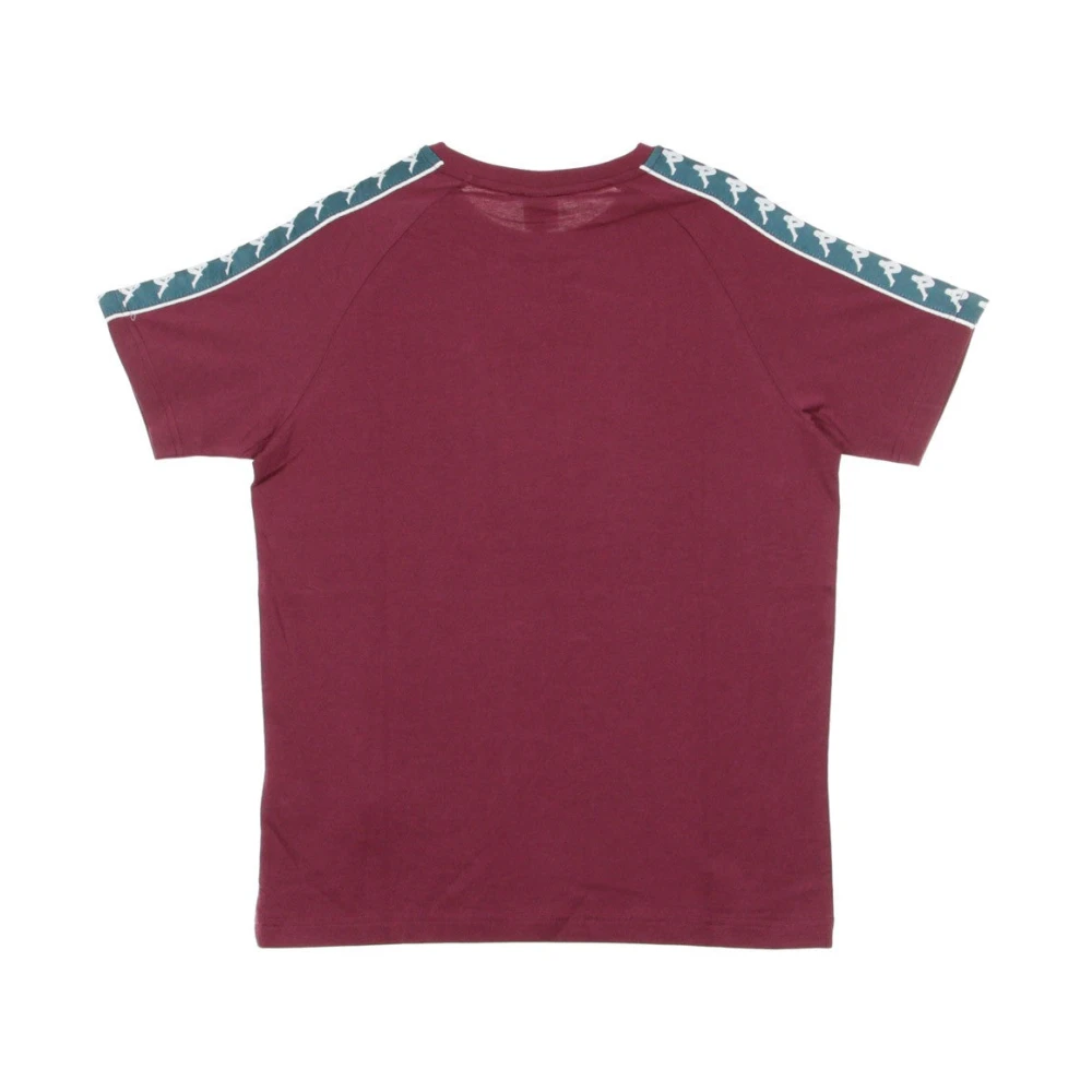 Kappa Slim Fit Banda Coen T-Shirt Red Heren
