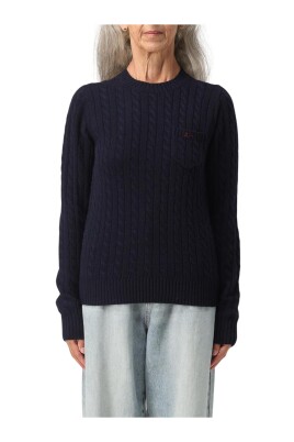 blue-cable-knit-wool-sweater