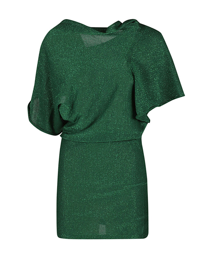 groene-asymmetrische-lurex-jurk