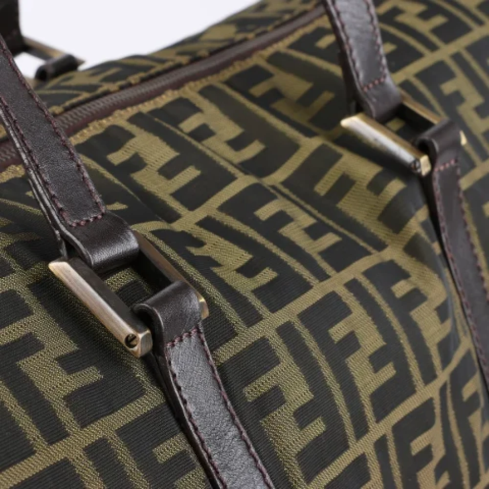 Fendi Vintage Pre-owned Leather travel-bags Multicolor Dames