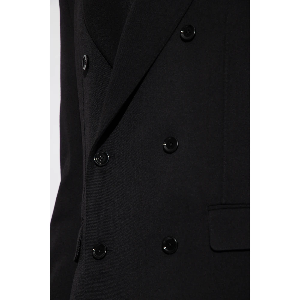 Dolce & Gabbana Wollen blazer Black Heren