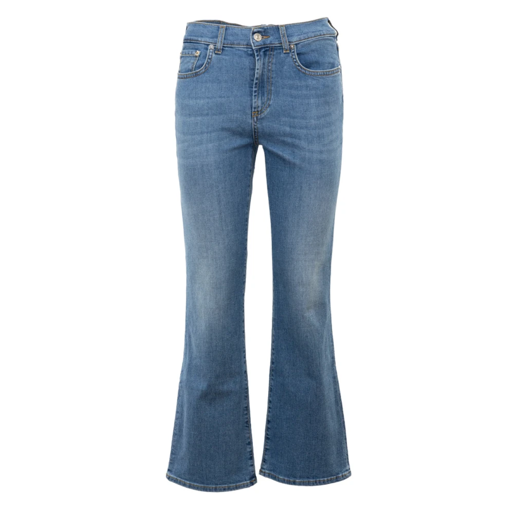 Roy Roger's Hög midja Bootcut Jeans Zandra Blue, Dam