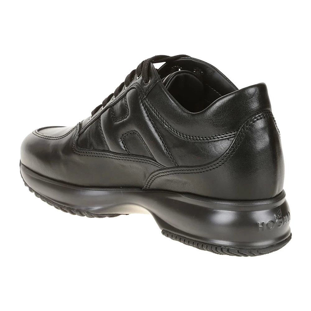 Hogan Interactieve Platte Schoenen Black Dames