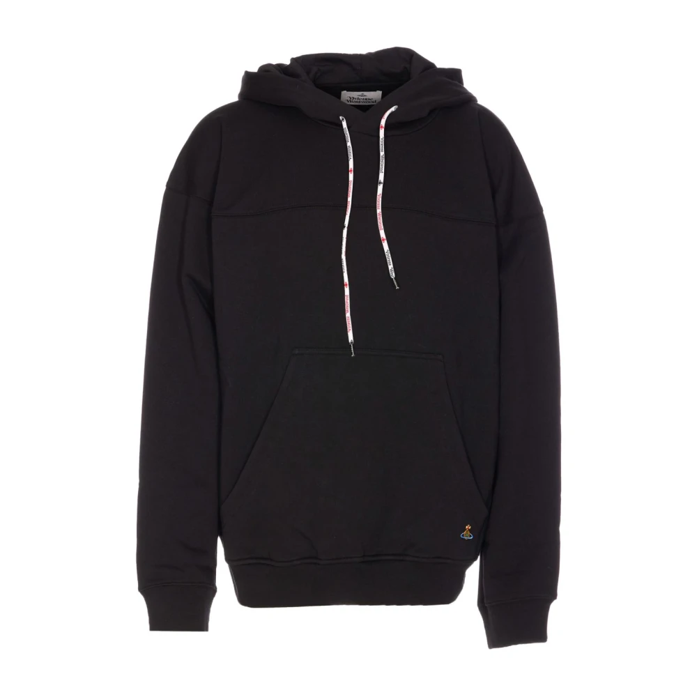 Vivienne Westwood Zwarte hoodie met zak Black Heren