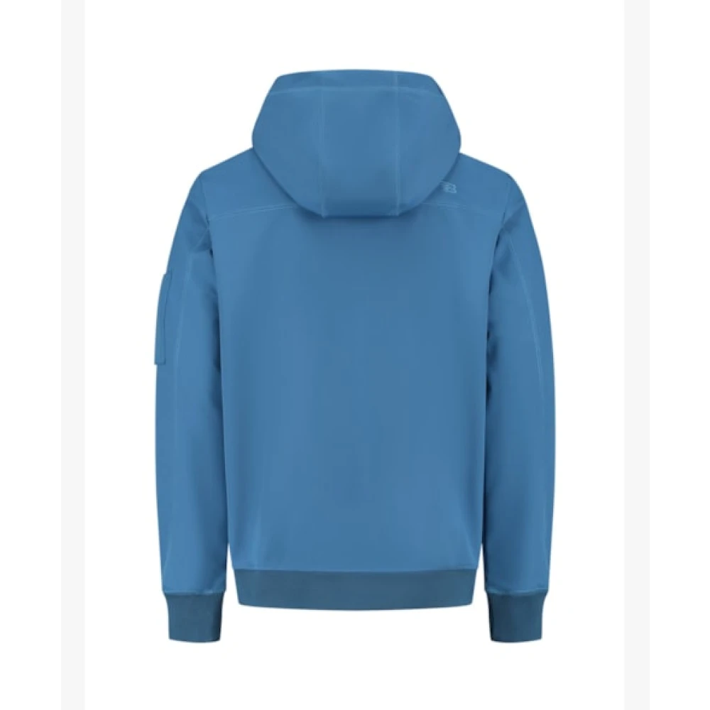 Ballin Amsterdam Heren Lichtblauwe Softshell Jas Blue Heren