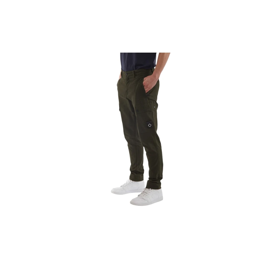 Ma.strum Olie Slick Cargo Broek Green Heren
