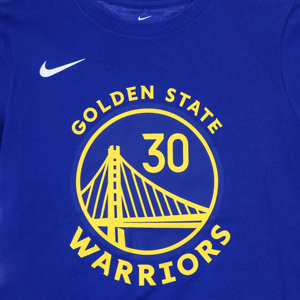 Nike Stephen Curry NBA Tee Blue Heren