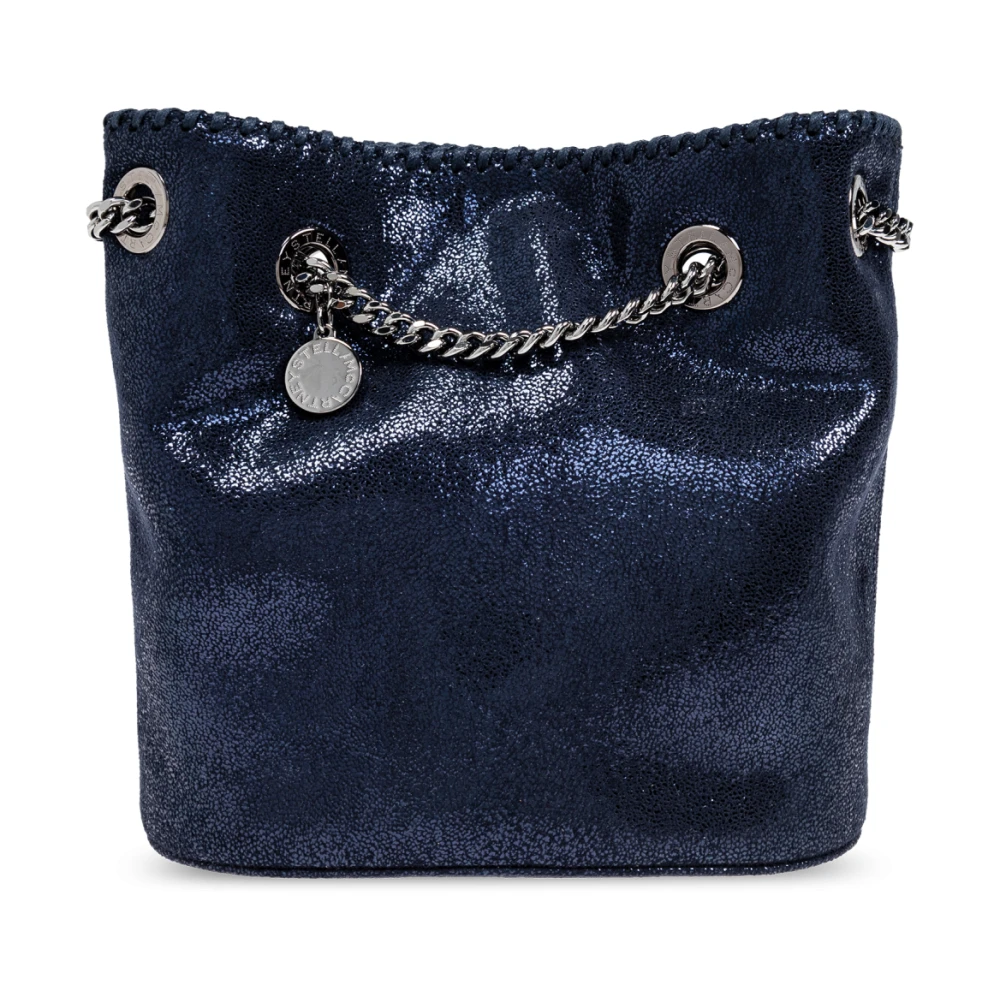 Stella Mccartney Blauwe Cross Body Bucket Tas Blue Dames