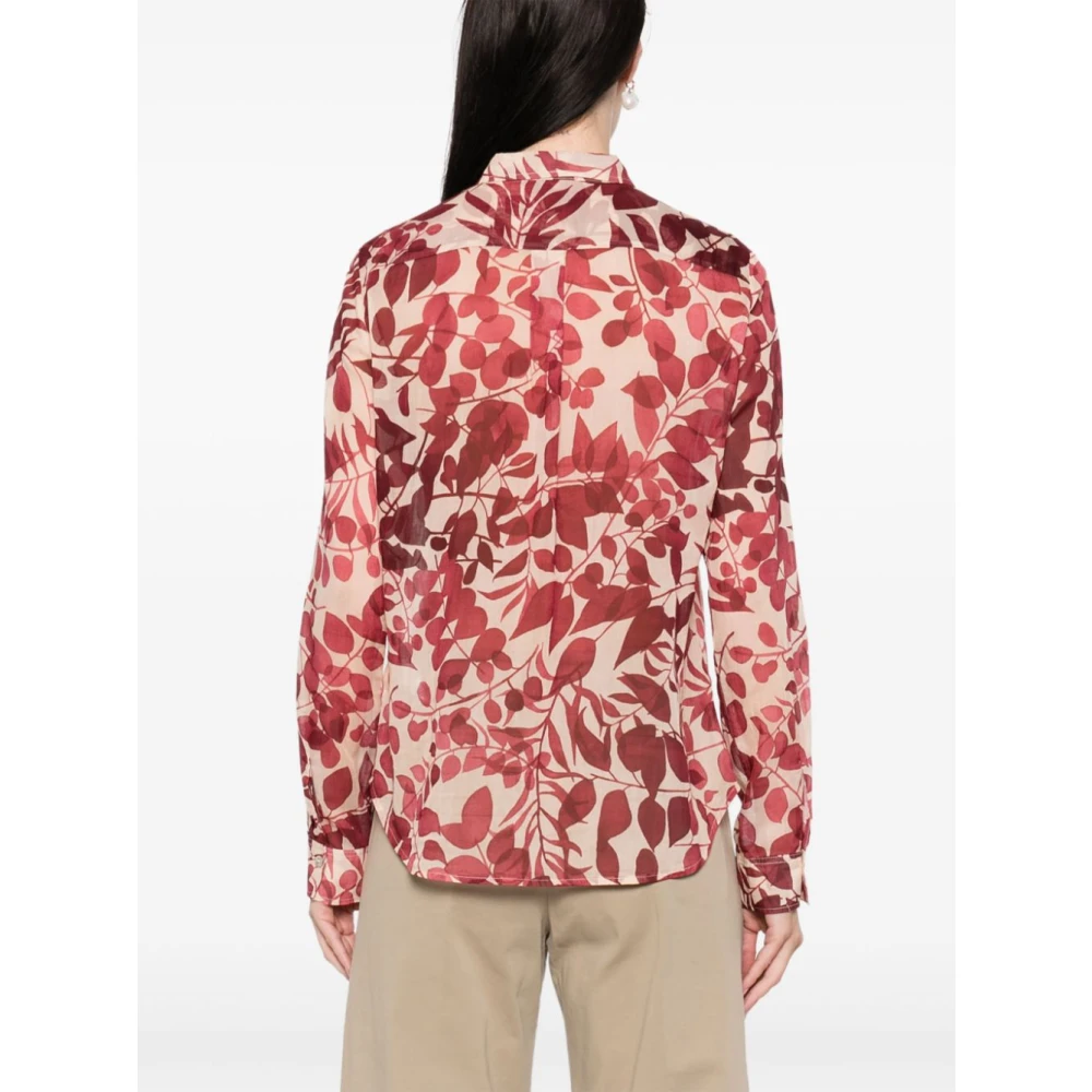 Forte Bianco E Rosso Dames Overhemden Multicolor Dames