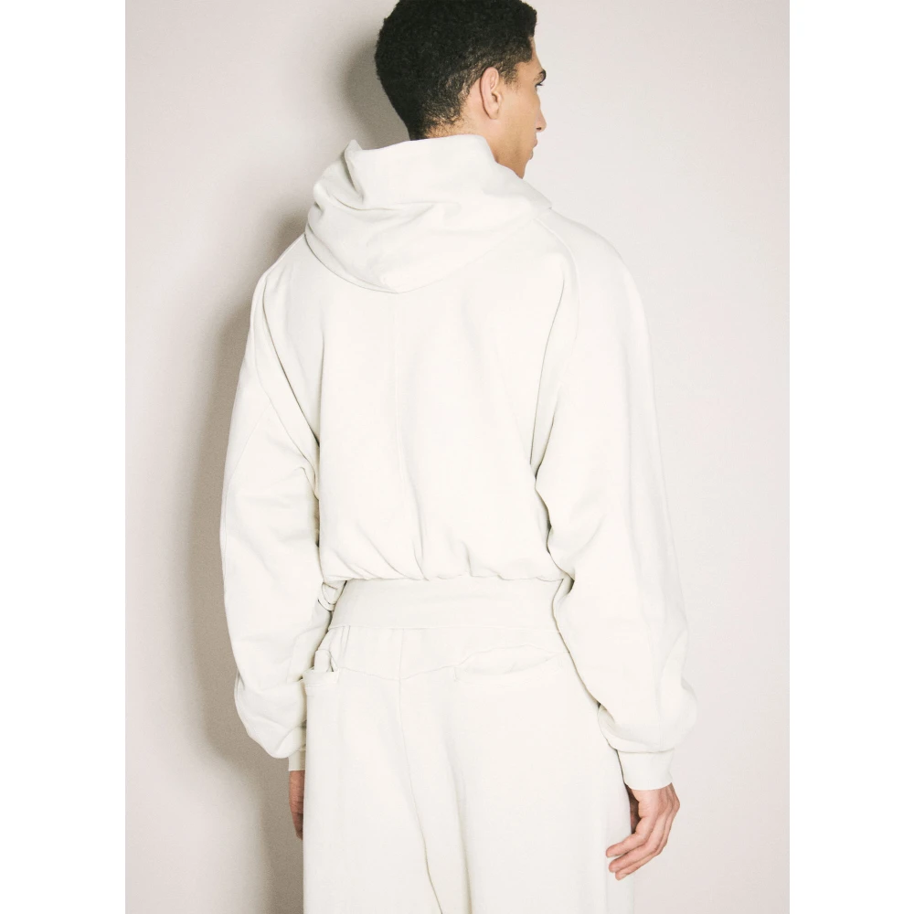 Entire Studios Hoodie van zware katoenfleece Beige Heren