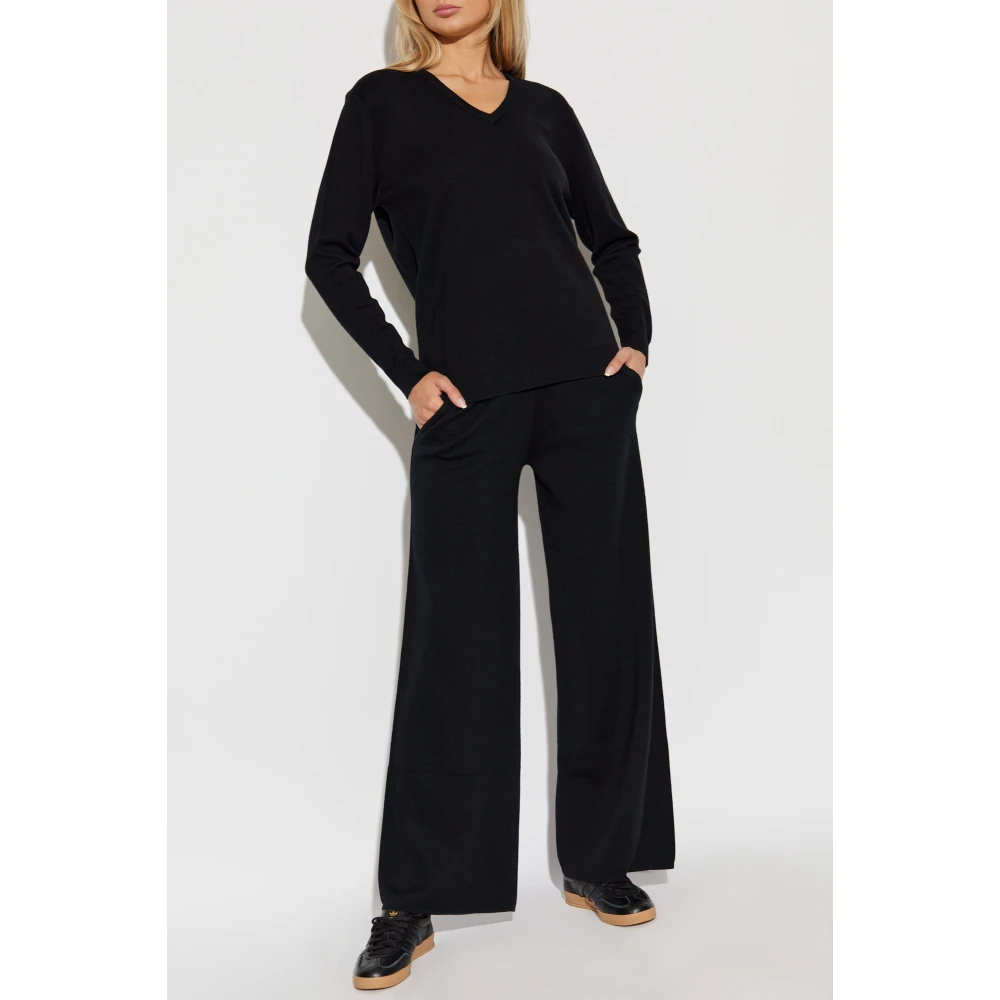 Max Mara Wollen trui Black Dames